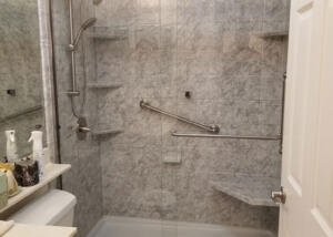Safe Accessible Shower Install Corona, CA - After
