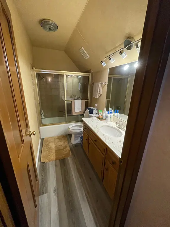 Tub to Shower Conversion - Lake Arrowhead, CA